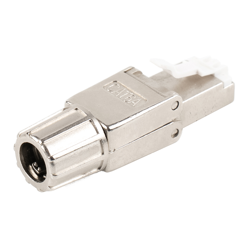موصل RJ45 بدون أدوات محمية Cat6A RJ-G40S-1-C6A