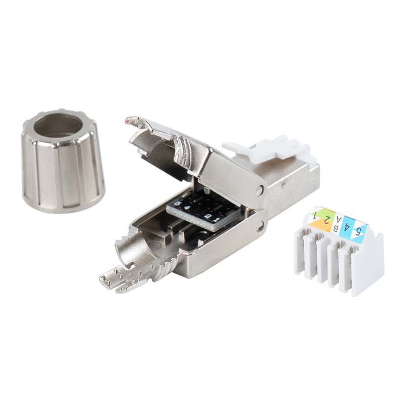 موصل RJ45 بدون أدوات Cat7 RJ-G40S-1-C7 موصل RJ45 بدون أدوات Cat7 RJ-G40S-1-C7