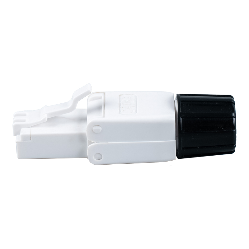موصل RJ45 بدون أدوات Cat6A (مع برغي) RJ-G40U-C6A موصل RJ45 بدون أدوات Cat6A (مع برغي) RJ-G40U-C6A