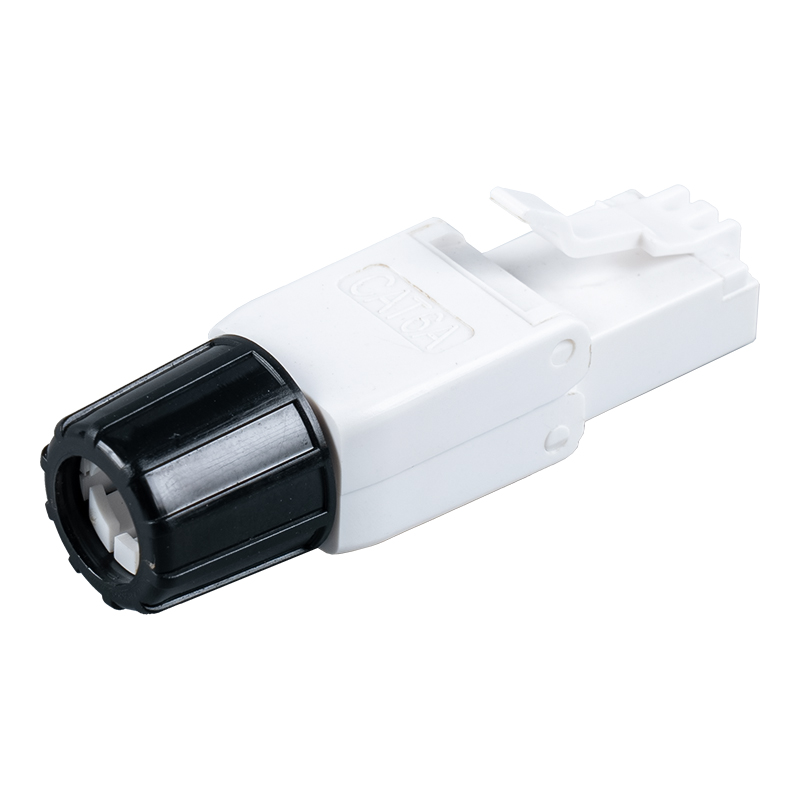 موصل RJ45 بدون أدوات Cat6A (مع برغي) RJ-G40U-C6A