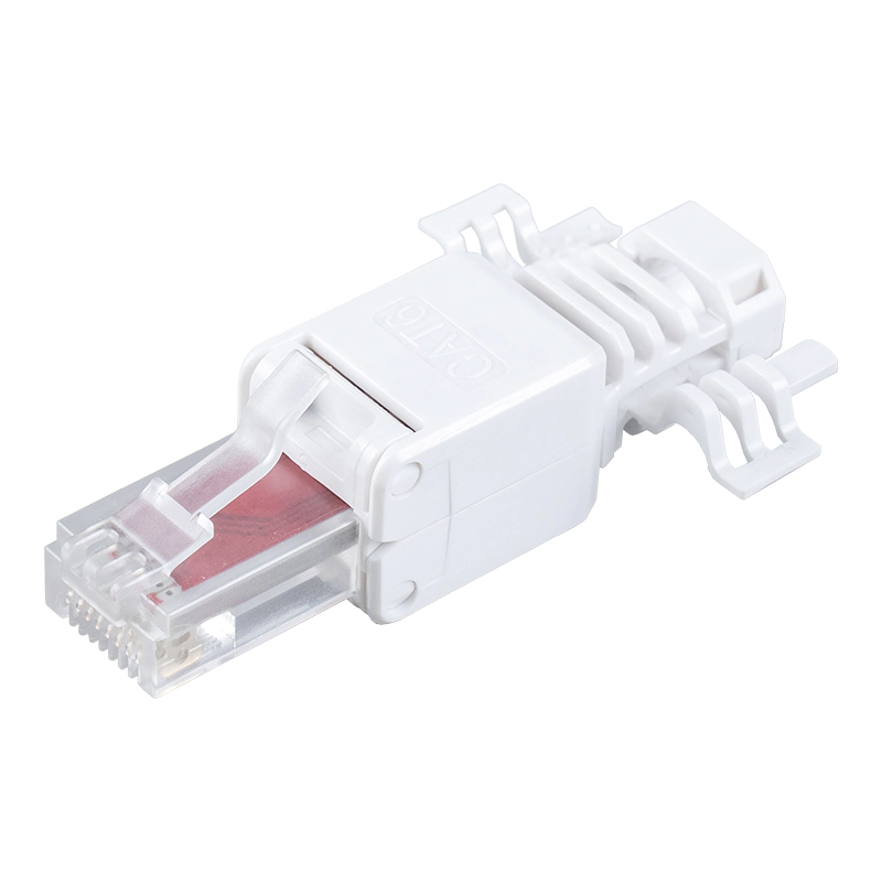 موصل RJ45 بدون أدوات Cat6 (مع أجنحة) RJ-688X-C6