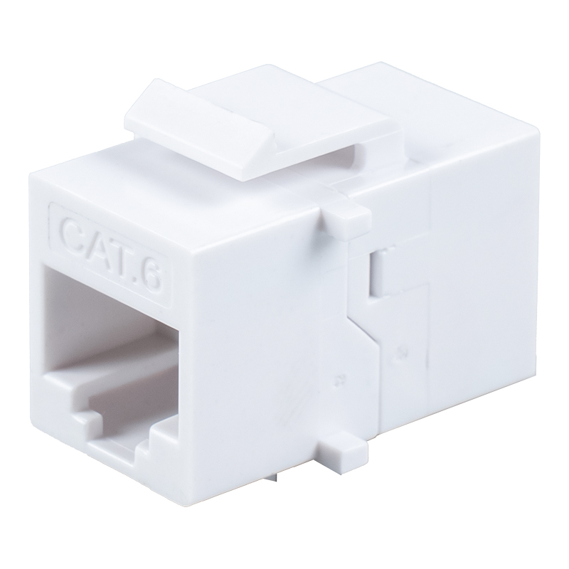 C6A قارنة التوصيل المضمنة RJ45 غير المحمية (مع أربعة أقواس صغيرة) SM-2033C6A
