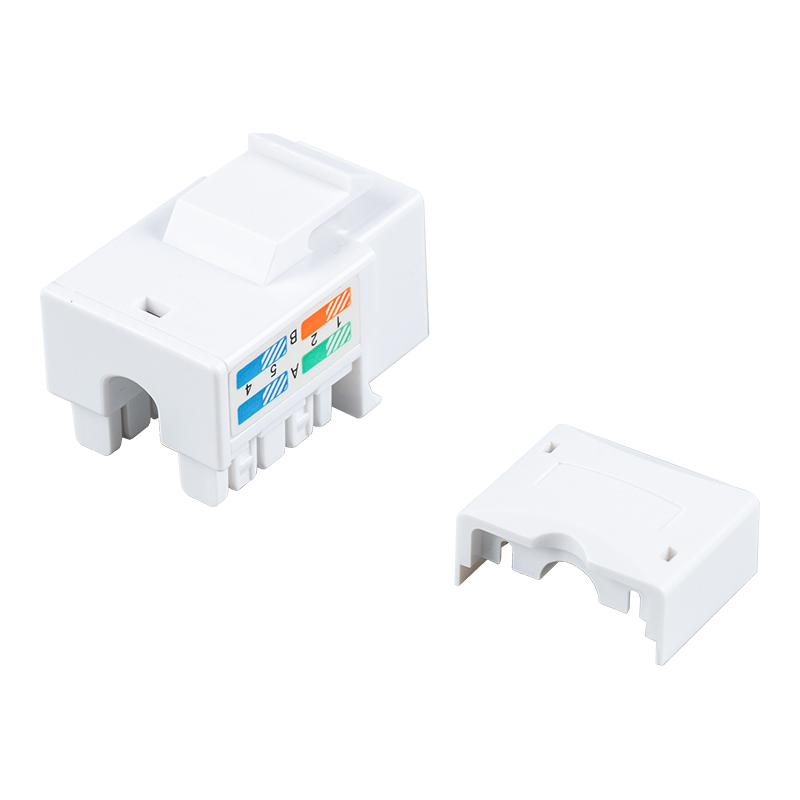 مقبس معياري غير محمي 90 درجة من Cat6 SM-2053H8C6 مقبس معياري غير محمي 90 درجة من Cat6 SM-2053H8C6