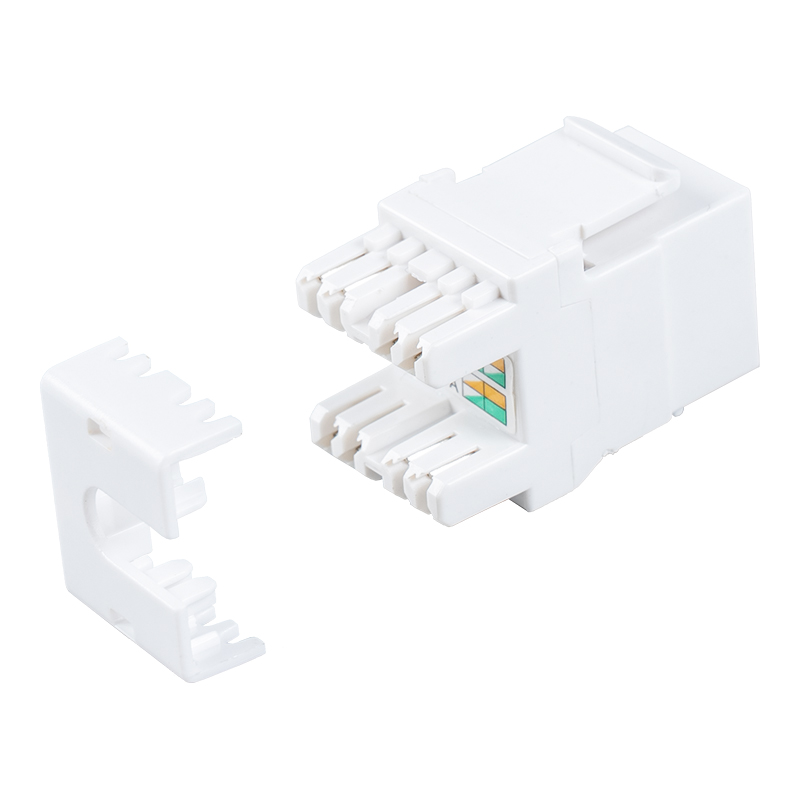 مقبس معياري غير محمي بزاوية 180 درجة من Cat6 (مع مصراع) SM-2064CD8C6 مقبس معياري غير محمي بزاوية 180 درجة من Cat6 (مع مصراع) SM-2064CD8C6