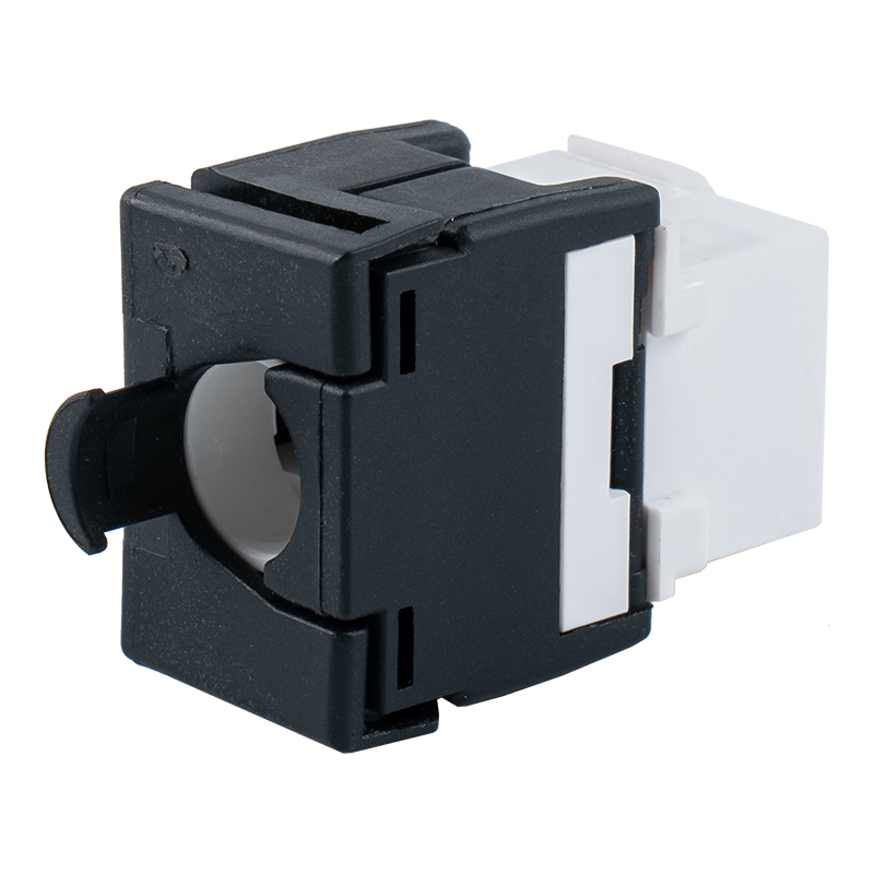 C6A مقبس Keystone غير محمي بزاوية 180 درجة (مع حامل كابل ومصراع) SM-2335BCH8C6A C6A مقبس Keystone غير محمي بزاوية 180 درجة (مع حامل كابل ومصراع) SM-2335BCH8C6A