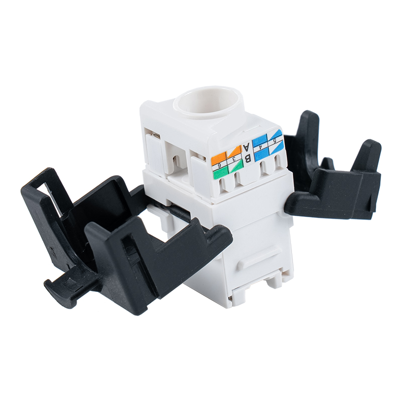 C6A مقبس Keystone غير محمي بزاوية 180 درجة (مع حامل كابل ومصراع) SM-2335BCH8C6A C6A مقبس Keystone غير محمي بزاوية 180 درجة (مع حامل كابل ومصراع) SM-2335BCH8C6A