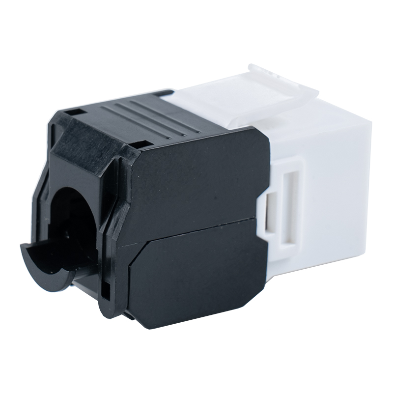رافعة معيارية بدون أدوات Cat6 غير محمية بزاوية 180 درجة (نوع مفتوح الوجه) SM-2336H8C6 رافعة معيارية بدون أدوات Cat6 غير محمية بزاوية 180 درجة (نوع مفتوح الوجه) SM-2336H8C6