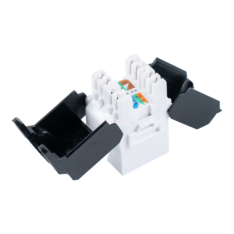 رافعة معيارية بدون أدوات Cat6 غير محمية بزاوية 180 درجة (نوع مفتوح الوجه) SM-2336H8C6 رافعة معيارية بدون أدوات Cat6 غير محمية بزاوية 180 درجة (نوع مفتوح الوجه) SM-2336H8C6