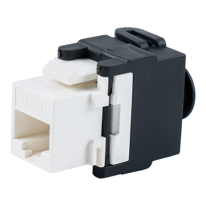 رافعة معيارية بدون أدوات Cat6 غير محمية بزاوية 180 درجة (نوع مفتوح الوجه) SM-2336H8C6 رافعة معيارية بدون أدوات Cat6 غير محمية بزاوية 180 درجة (نوع مفتوح الوجه) SM-2336H8C6