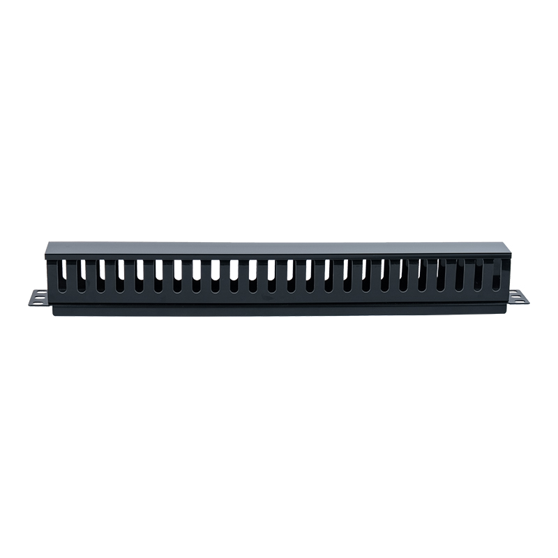 حامل إدارة الكابلات البلاستيكية 1U مقاس 19 بوصة (24 منفذًا) SP-3050-1U حامل إدارة الكابلات البلاستيكية 1U مقاس 19 بوصة (24 منفذًا) SP-3050-1U