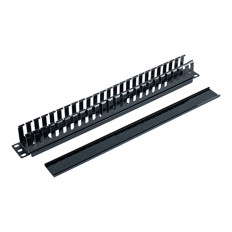 حامل إدارة الكابلات البلاستيكية 1U مقاس 19 بوصة (24 منفذًا) SP-3050-1U حامل إدارة الكابلات البلاستيكية 1U مقاس 19 بوصة (24 منفذًا) SP-3050-1U