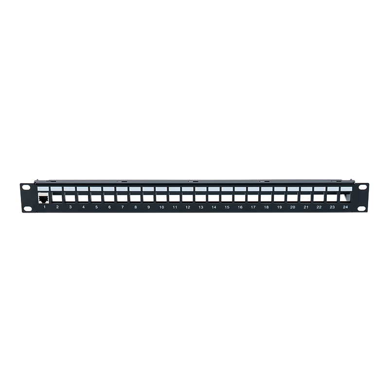 لوحة توصيل محمية مقاس 19 بوصة مكونة من 24 منفذًا ووحدة واحدة (مع وحدة C6) SP-3260-24P لوحة توصيل محمية مقاس 19 بوصة مكونة من 24 منفذًا ووحدة واحدة (مع وحدة C6) SP-3260-24P