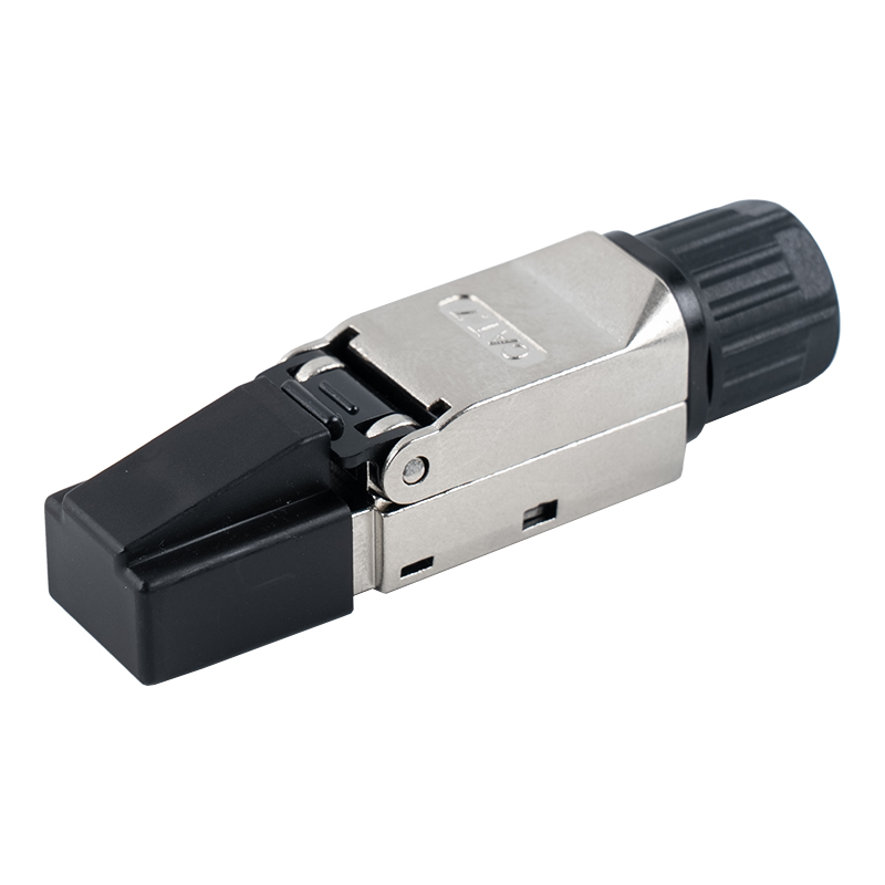 موصل RJ45 بدون أدوات Cat7 (مع أكمام واقية بلاستيكية) RJ-G50S-1-C7 موصل RJ45 بدون أدوات Cat7 (مع أكمام واقية بلاستيكية) RJ-G50S-1-C7