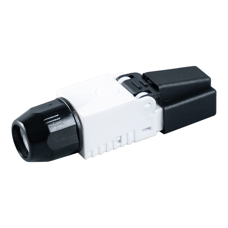 موصل RJ45 بدون أدوات Cat7 (مع أغطية بلاستيكية على الرأس) RJ-G50U-1-C7