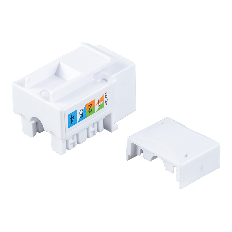 مقبس معياري غير محمي 90 درجة من Cat6 SM-2054H8C6