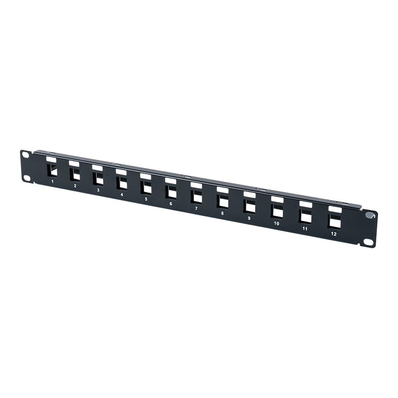 إطار فارغ محمي مقاس 19 بوصة مزود بـ 1U و12 منفذًا SP-3409S-12P